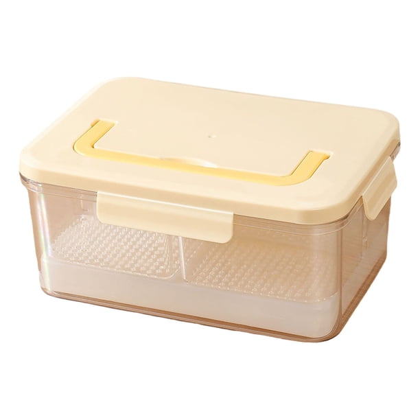 Fiambrera portátil isotérmica para alimentos,ideal para conservar la comida fría o caliente,con bolsa de hielo desmontable y compartimentos separados.Perfecta para preparar comidas en picnics,