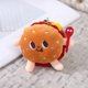 thumbnail image 1 of Juguetes de comida de felpa para niños, Pizza, hamburguesa, patatas fritas, tostadas, perros calientes, decoraciones divertidas, regalos de cumpleaños, colgante de llave de felpa, 1 of 4