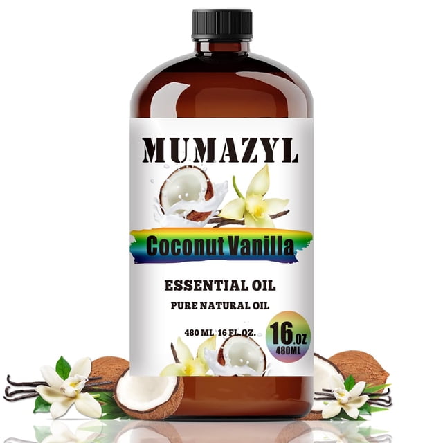 Aceite esencial MUMAZYL Coco Vainilla 480 ml para difusor