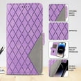 thumbnail image 2 of Poursamsunggalaxys24s23s22+plus Ultra Wallet Magnétique Protection Complète Support Géométrique Motif en Cuivre, 2 of 5