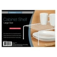 Kitchen Details Large Kitchen Shelf Organizer in White(15.16 x 10.24 x