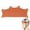 Orange, variant on Safe Hard Hat Sweatband- Safe Hats Sweat Bands Washable, Liner Replacement, Flame Retardant Cotton Hard Hat Accessories Sweat for Welding Helmet, Construction Hats, Chainsaw Helmet
