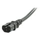C2G 6ft 14AWG 250 Volt Power Cord (IEC C14 IEC C15) 6 ft à - Câble d'Alimentation - IEC 60320 C15 à IEC 60320 C14 - AC 250 V - - Noir – image 3 sur 4