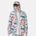 thumbnail image 3 of Haiem Colorful Shark UPF 50+ Fishing Shirts for Men Long Sleeve UV Sun Protection Hoodie Non-Mask Outdoor Hiking Shirts, 3 of 8