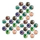 thumbnail image 4 of 40 cuentas de vidrio que brillan en la oscuridad. Hermosas cuentas espaciadoras redondas para manualidades., 4 of 8