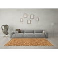 thumbnail image 3 of Ahgly Company Indoor Rectangle Abstract Brown Contemporary Area Rugs, 6' x 9', 3 of 4