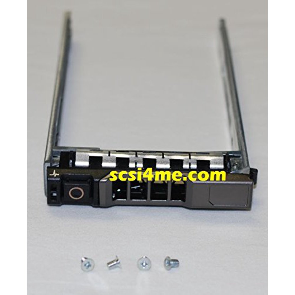 G176J 2.5" SAS SATA HDD Hard Drive Tray Caddy + Screws for DELL R610