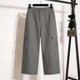 thumbnail image 7 of Cargo Capris for Women, Audhol Capri Cargo Pants for Women 2026 Summer Hiking Pants 2026 Lightweight Summer Hiking Pants Capris for Women with Pockets Grey M, 7 of 7