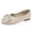 Beige, variant on Women Pearl Rhinestone Slip On Flat Shoes, Breathable Casual Single Shoes, Low Top Platform Shoes (Blue, 9)