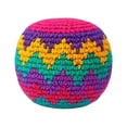 thumbnail image 2 of Bolsa de arena deportiva de punto de playa 6pcs tejidos a mano para principiantes malabares pelotas multicolor, 2 of 5