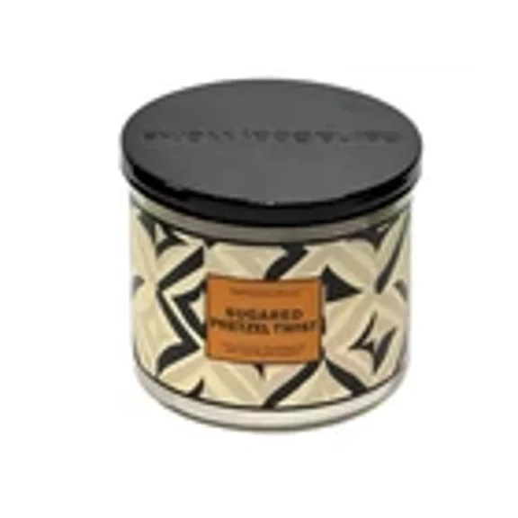 Sugared Pretzel Twist 3 Wick Candle