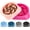 PinkPurple, variant on MateeyLife Slow Feeder Dog Bowls 2PCS, Non Slip Cat Food Bowls, Bloat Stop Maze Dishes, Interactive Feeder for Small Breeds 1 Cup LightBlue&DarkBlue