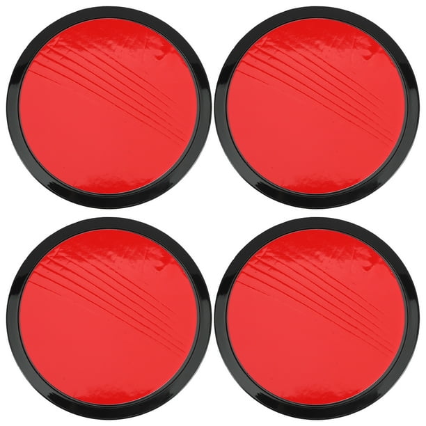Almohadilla adhesiva de ventosa, almohadilla adhesiva de plástico para montaje en coche, almohadilla de soporte para teléfono, almohadillas adhesivas redondas, 4 Uds.