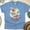 CarolinaBlue, variant on Deer Graphic T-Shirt | Cute Woodland Animal Tee for Men Women Kids, White, Size 3XL