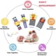 thumbnail image 5 of Sonajeros de juguete para bebé calcetines de 0 6 y 12 meses juguetes sensoriales Montessori conjunto de sonido de animales accesorios de actividad para niños juegos para recién nacidos, 5 of 5
