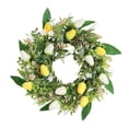 thumbnail image 2 of Flores artificiales, flores falsas, flores artificiales, juego de regalo para mujer, puerta de entrada, flores aromáticas, hojas y plantas de dinero, guirnaldas de flores para exterior, decoración de, 2 of 5