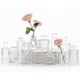 thumbnail image 1 of SUPMIND Juego de 12 floreros de cristal pequeños floreros transparentes para centros de mesa a granel mini florero vintage para decoración de mesa de boda y hogar, 1 of 1