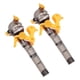 thumbnail image 1 of Novelty Lollipop Robot Holder for Kids Plastic Toy Gifts with Creative Design Black 2Pcs, 1 of 5