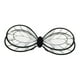 thumbnail image 5 of Disfraz de ala de abeja, accesorio divertido y moderno para Halloween, para fiestas de cumpleaños. Negro, 5 of 9