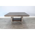 thumbnail image 3 of Sunny Designs Wendy Square Two Tone Gray Dining Table, 3 of 4