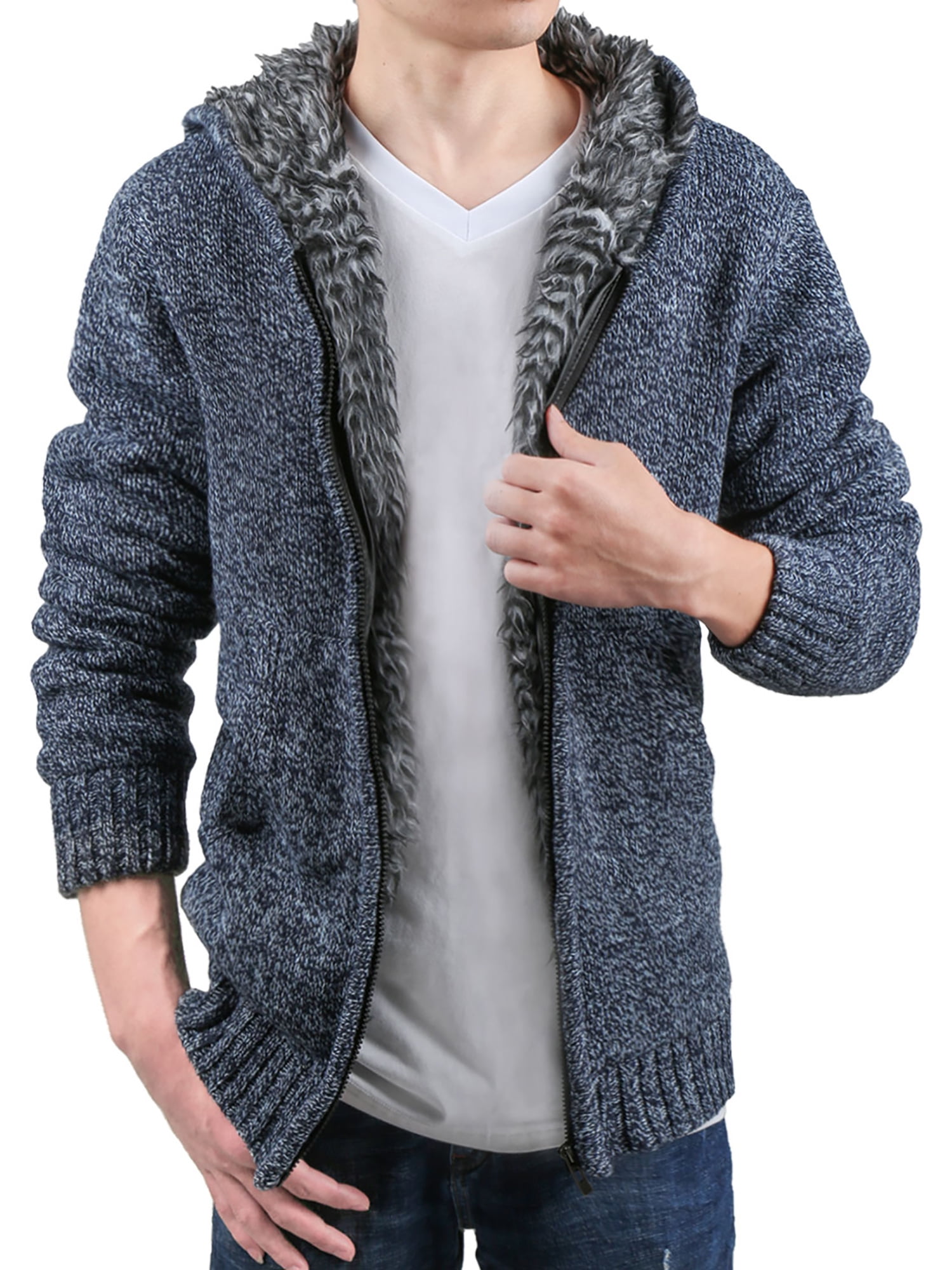 long zipper sweater