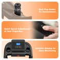 thumbnail image 4 of 330-440lbs Capacity Treadmill for Home, Foldable Treadmill with 0-15% Auto Incline, Portable Treadmill Compact Foldable Walking Pad Treadmills with 7.5 MPH Speed, 4 of 12