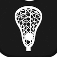 thumbnail image 4 of Inktastic Lacrosse Sports Team Coach Player Boys or Girls Baby Bib, 4 of 4