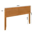 thumbnail image 7 of AFI, Sophia Queen Solid Wood Headboard, Light Toffee, 7 of 7
