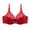 Red Everyday bra for WOMEN, variant on ATOYSOY Everyday Bra Daily Lace Splicing Breathable Push Up Underwear Underwired Padded Workout Girls Teens Smoothing Comfy Bra Beige
