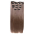 thumbnail image 1 of QualitChoice Curly Wavy Hair Extension Synthetic 60 Cm High Temperature Silky Long Wig 3, 1 of 6