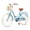 Blue, variant on WARAYZ 24 Inch Girls Bike with Basket, Adjustable Seat & Handlebar, Dual Brakes, Steel Frame, Kids Bicycle Age 10+