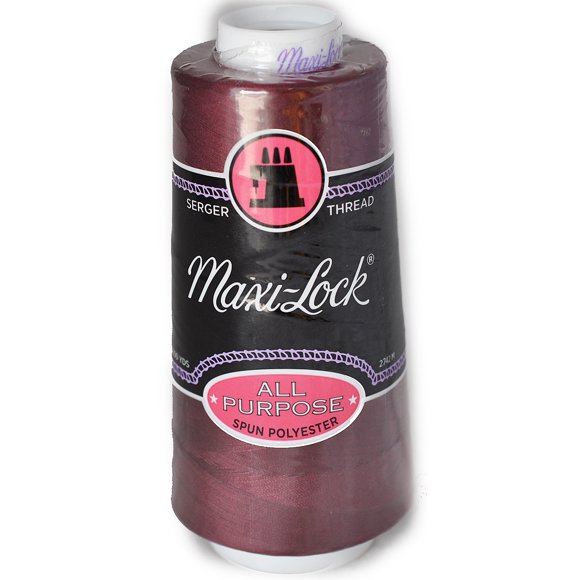 Maxi Lock All Purpose Thread Red Currant 3000 YD Cone MLT-057