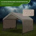 thumbnail image 3 of Caseta para Perro Summertrail Extra Grande Resistente al Agua para Exterior, 3 of 6