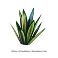 thumbnail image 2 of DIY Agave decoración al aire libre plantas figuritas hierro patio arte planta estatua decoración del hogar, 2 of 7