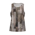thumbnail image 4 of Gaeub Wooden Texture Men's Athletic Tank Top, Workout Sleeveless Shirts, Running Tank Tops for Gym, Running, Training - Medium, 4 of 9