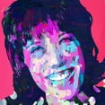thumbnail image 4 of Stephen Chambers 26x26 Black Ornate Wood Framed With Double Matting Wall Art Titled - Lily Tomlin, 4 of 6