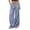 Light Blue, variant on Hurxie Women's Low Rise Going Out Formal Dress Pants Wide Leg Work Slacks Pants Business Casual Outfits Trousers Green,S