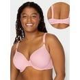 thumbnail image 2 of Fruit of the Loom Women's Cotton T-Shirt Bra, 2-Pack, FT797PK, Sizes 34B-42DD, 2 of 6