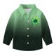 thumbnail image 4 of Blusa y camisa de manga larga con cuello vuelto para niños, camisa informal de moda para niños y niñas, camisa de manga larga con estampado del Día de San Patricio, camisa de manga larga con cuello vu, 4 of 7