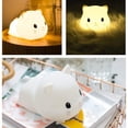 thumbnail image 5 of LED Kids Night Light, Cute Cat Soft Silicone Baby Nursery Lamp-USB Rechargeable, Color Temperature and Brightness Adjustable, White and Warm can be Switched, Timing Function, Fabulous Ideal Gift, 5 of 5