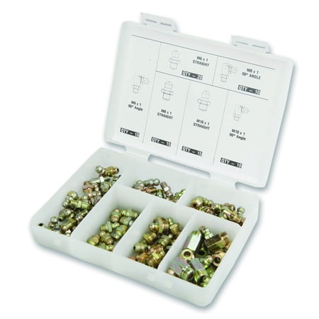 UPC: 0816139016108 | Prolube 43973 Grease Fitting Set  Metric  80-piece