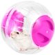 thumbnail image 1 of Nueva linda bola para correr para hámster, bola de cristal para hámster de 12 cm, pequeña rueda deportiva silenciosa, accesorios para jaula de animales pequeños, bola de juguete para mascotas, bola p, 1 of 5
