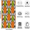 thumbnail image 2 of Yibo Pineapple Beach Towel Super Absorbent Quick Dry Sandproof for Men Women Travel Bath Swimming Outdoors, 2 of 8
