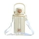 thumbnail image 1 of Botella de Agua de Gran Capacidad de 1000 Ml con Pajita, para Estudiantes, para Exteriores, Sellada, A Prueba de Fugas, Vaso de Plástico con Tapa, Ideal para Niños.A, 1 of 5