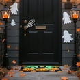 thumbnail image 3 of Halloween Sassafras Switch Mat 11.81" x 19.69", Interchangeable Front Door Mat Outdoor Entrance, Indoor Entryway Rug, Fall Sassafras Doormat Inserts (Boo Jack Pumpkin), 3 of 6