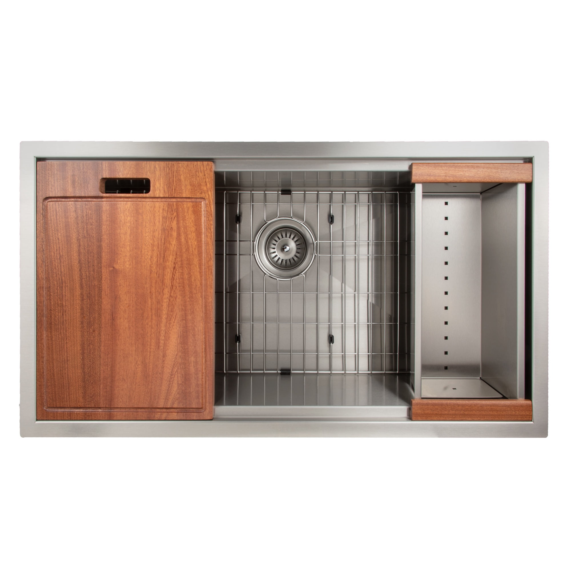 Zline Sls33 33" Undermount Single Basin Stainless Steel Kitchen Sink