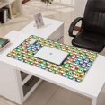 thumbnail image 3 of Long Mouse Pads for Desk,Colorful Skull Pattern Desk Mats on Top Of Desks, Desk Mouse Pad Extra Large with 3mm Non-Slip Base and Stitched Edge for Gaming,Office,Work,Home 31.5"x15.7", 3 of 6