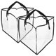 thumbnail image 1 of OULII 2Ud Bolsa Organizadora Transparente Para Con Estructura Estable Y Asa, 1 of 8