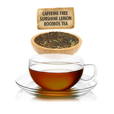English Tea Store Caffeine Free Sunshine Lemon Rooibos Tea - Loose Leaf  - 1oz