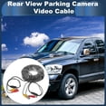 thumbnail image 2 of Unique Bargains Universal Car Reverse Rear View Parking Camera Video Cable BNC+DC Backup Camera Video Cable Extension for Monitor and Backup Black 25M, 2 of 7